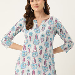 Feranoid Big V-Neck Kurti