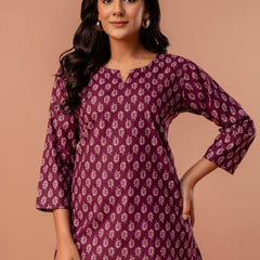Elegant Printed top – Soft Cotton, Everyday Style, Sizes S–XXL.
