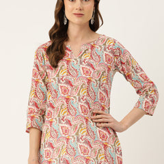 Feranoid Big V-Neck Kurti