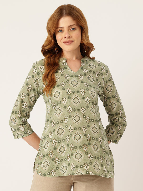 Stylish Women’s Printed Kurti – Comfort Meets Elegance|