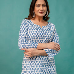 Elegant Printed top – Soft Cotton, Everyday Style, Sizes S–XXL.