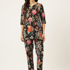 Printed Cotton Kurti & Pant Set – Breezy Prints, Chic Fit