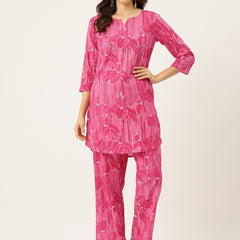 Floral Printed Cotton Co-Ord set – Breezy Prints, Chic Fit