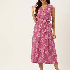 Wrap Around Angrakha Dress