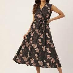 Wrap Around Angrakha Dress