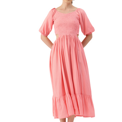 Women’s Floral Print Rayon Flared Dress | Soft & Lightweight | Casual Fit | Sizes XS–XXL