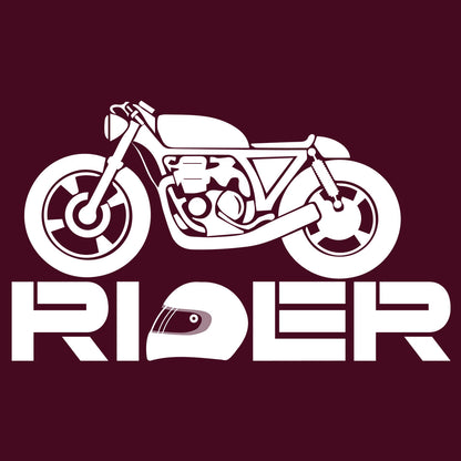 Rider Maroon T-Shirt