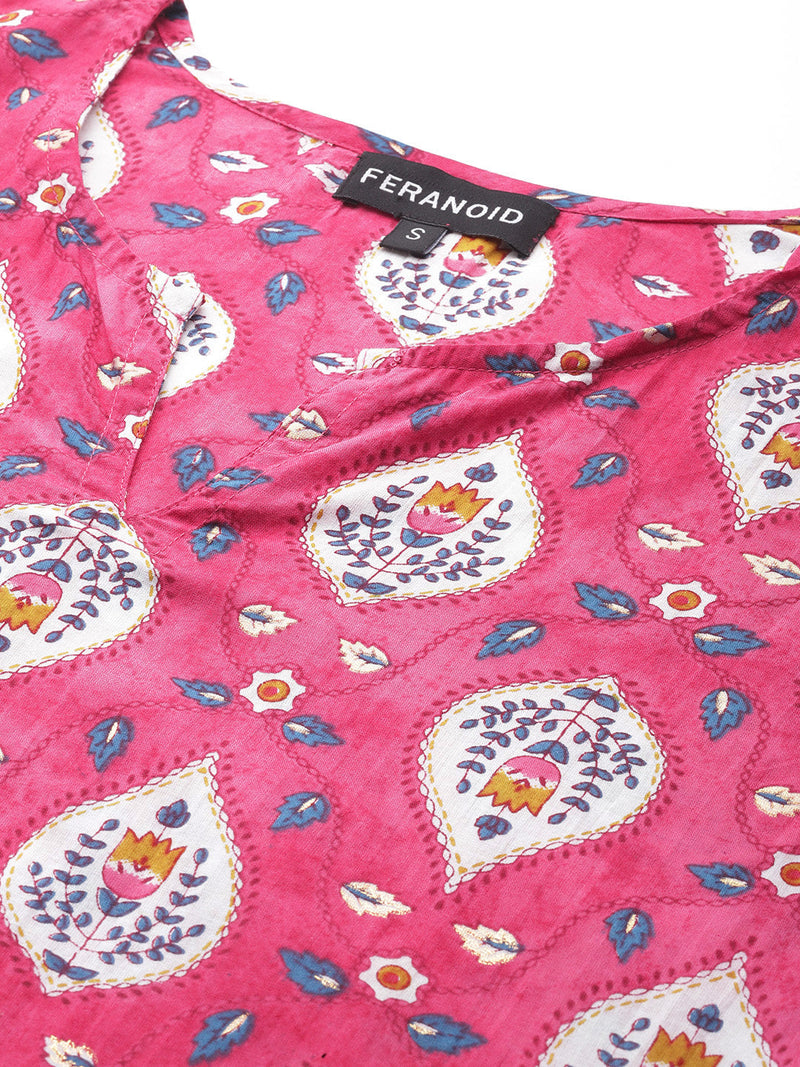 Feranoid Big V-Neck Kurti