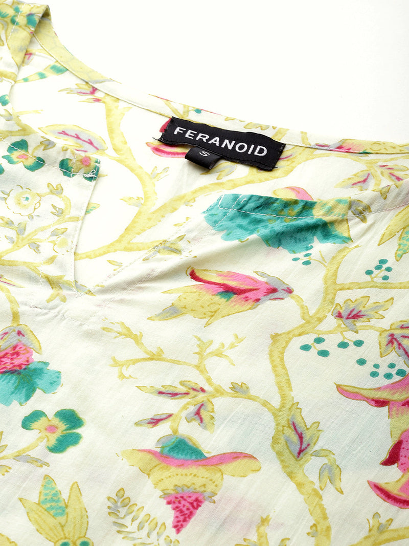 Feranoid Big V-Neck Kurti