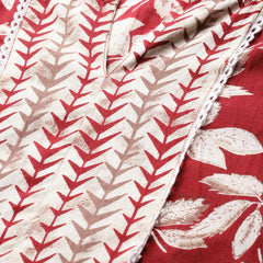 Empress Long Kurta for Women - V-Cut Neckline with 3/4 Sleeves