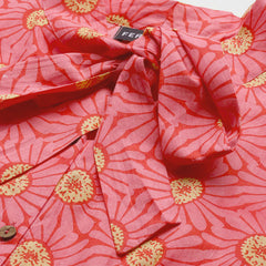 Elegant Bow Collar Cotton Shirt for Women - Stylish & Comfortable