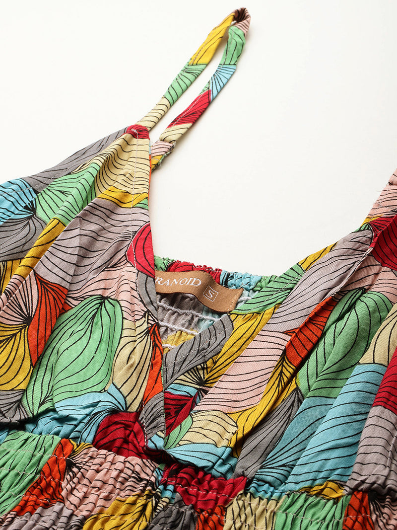 Women’s Floral Print Rayon Flared Dress | Soft & Lightweight | Casual Fit | Sizes XS–XXL