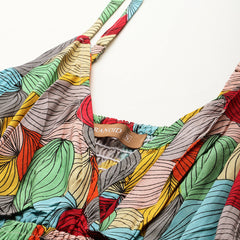 Women’s Floral Print Rayon Flared Dress | Soft & Lightweight | Casual Fit | Sizes XS–XXL