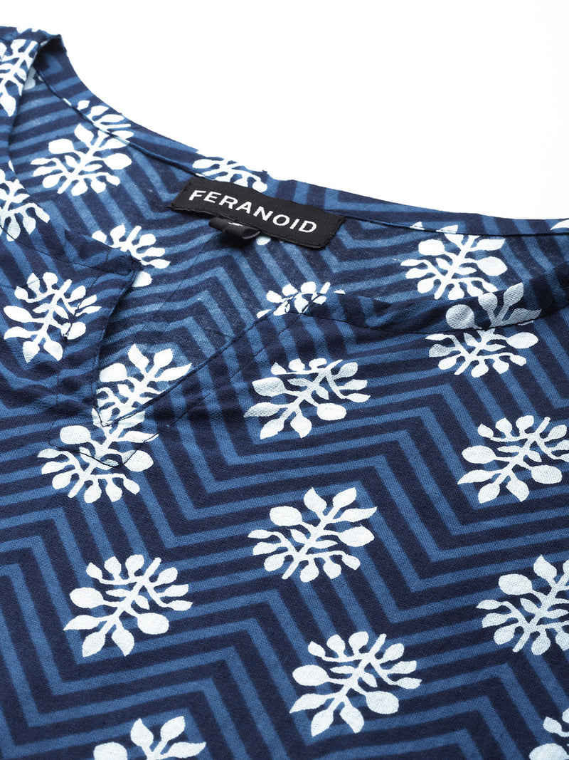 Feranoid Big V-Neck Kurti
