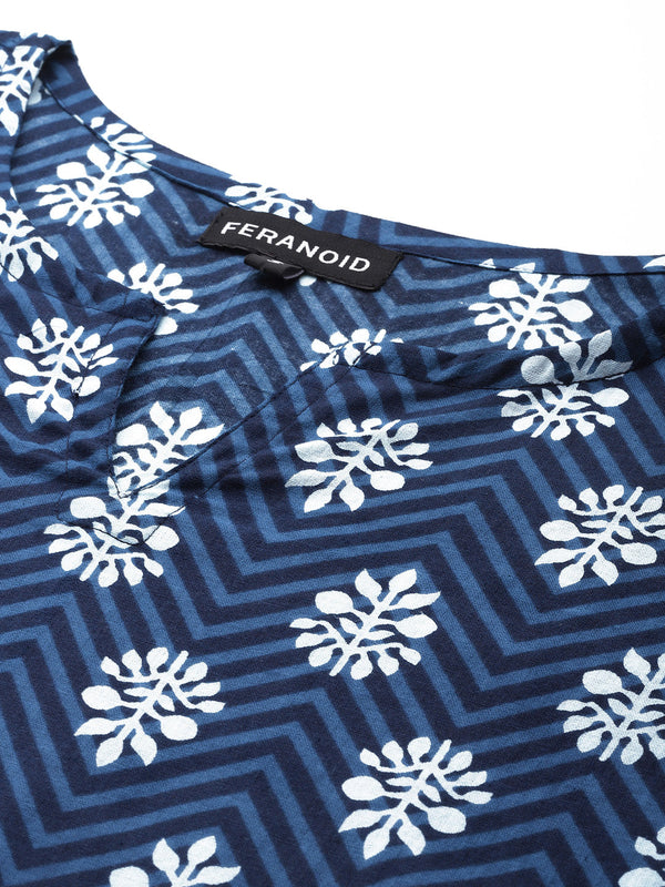 Feranoid Big V-Neck Kurti