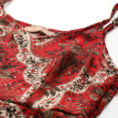 Women’s Floral Print Rayon Flared Dress | Soft & Lightweight | Casual Fit | Sizes XS–XXL