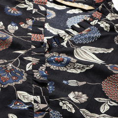 Floral Wrap Angrakha Dress – Lightweight Sleeveless Cotton Perfection