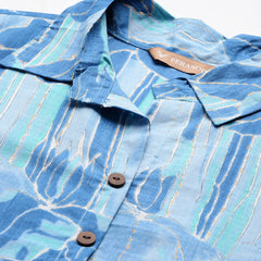 Versatile Collared top with 3/4 Sleeves for Women – Elegant & Casual