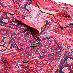 Versatile Collared top with 3/4 Sleeves for Women – Elegant & Casual