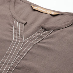 Elegant Short Kurti for Women – 3/4 Sleeves | Round Neck |