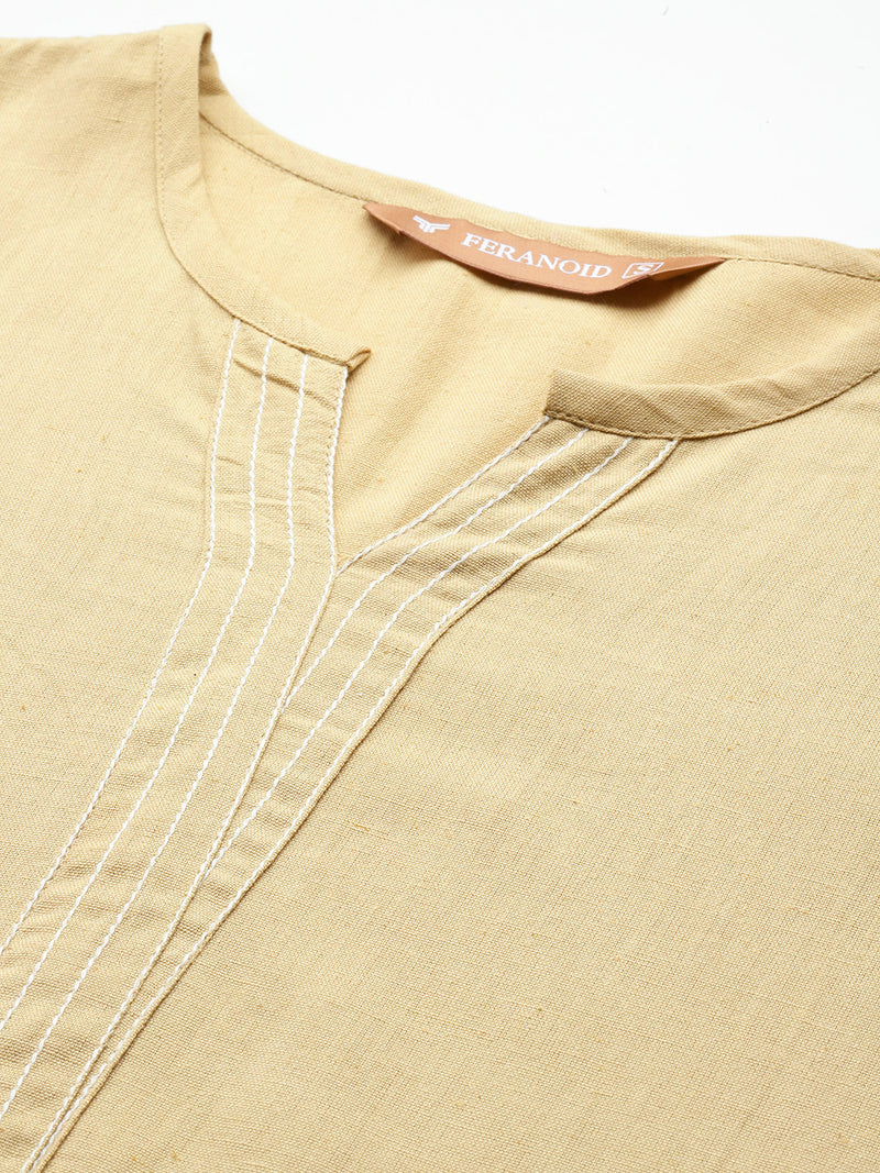 Elegant Short Kurti for Women – 3/4 Sleeves | Round Neck |