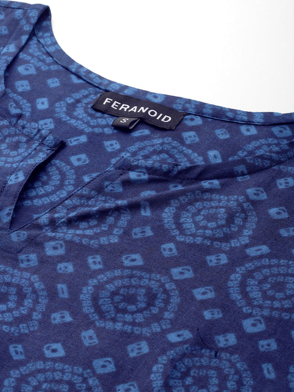 Feranoid Big V-Neck Kurti