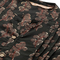 Elegant Mandarin Collar Printed Tunic – Stylish & Comfortable, Sizes