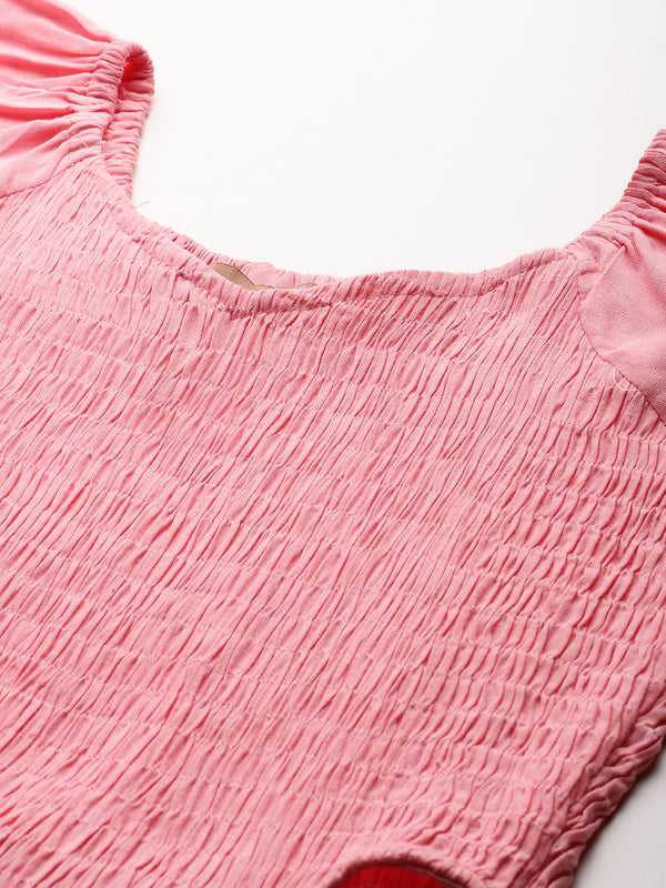 Women’s Floral Print Rayon Flared Dress | Soft & Lightweight | Casual Fit | Sizes XS–XXL