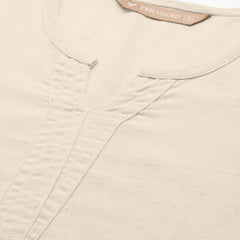 Elegant Short Kurti for Women – 3/4 Sleeves | Round Neck |