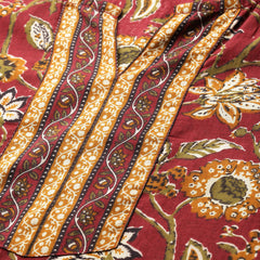 Empress Long Kurta for Women - V-Cut Neckline with 3/4 Sleeves