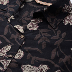 Versatile Collared Shirt with 3/4 Sleeves for Women – Elegant & Casual