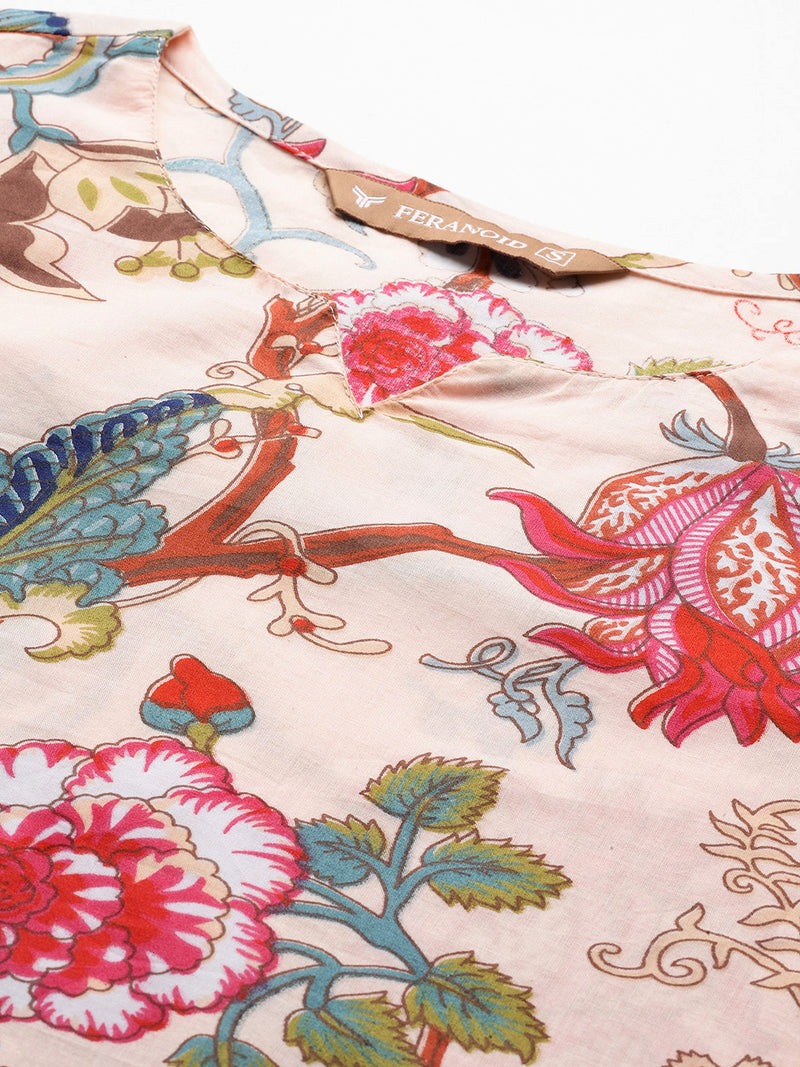 Printed Cotton Kurti & Pant Set – Breezy Prints, Chic Fit