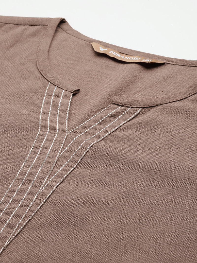 Elegant Short Kurti for Women – 3/4 Sleeves | Round Neck |