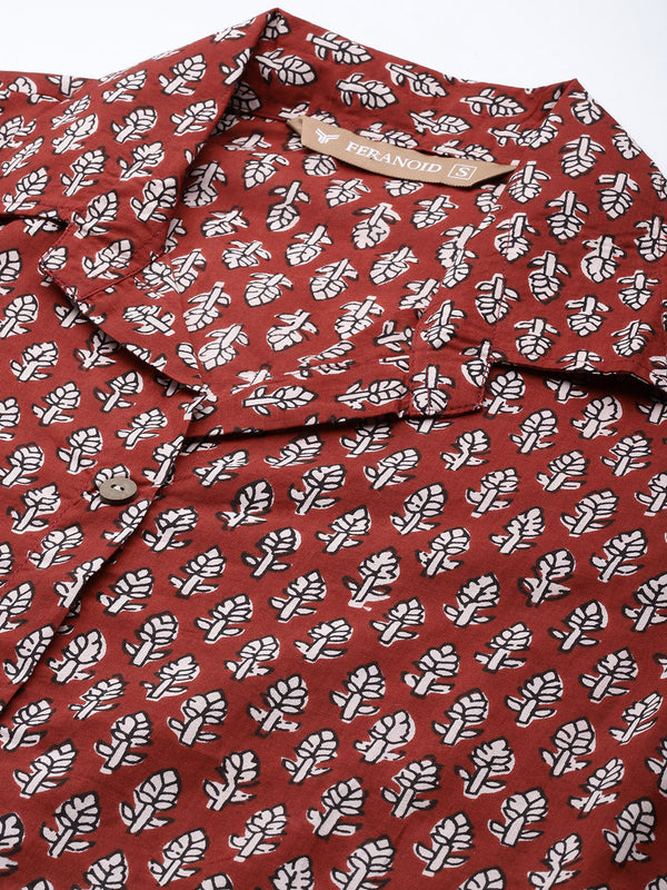 Versatile Collared Shirt with 3/4 Sleeves for Women – Elegant & Casual