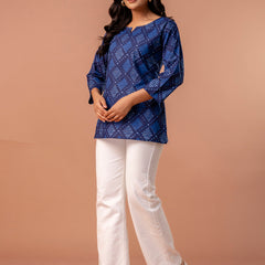 Elegant Printed top – Soft Cotton, Everyday Style, Sizes S–XXL.