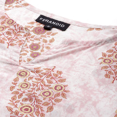 Feranoid Big V-Neck Kurti