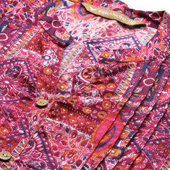 Elegant Mandarin Collar Printed Tunic – Stylish & Comfortable, Sizes