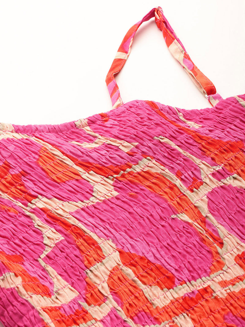 Women’s Floral Print Rayon Flared Dress | Soft & Lightweight | Casual Fit | Sizes XS–XXL