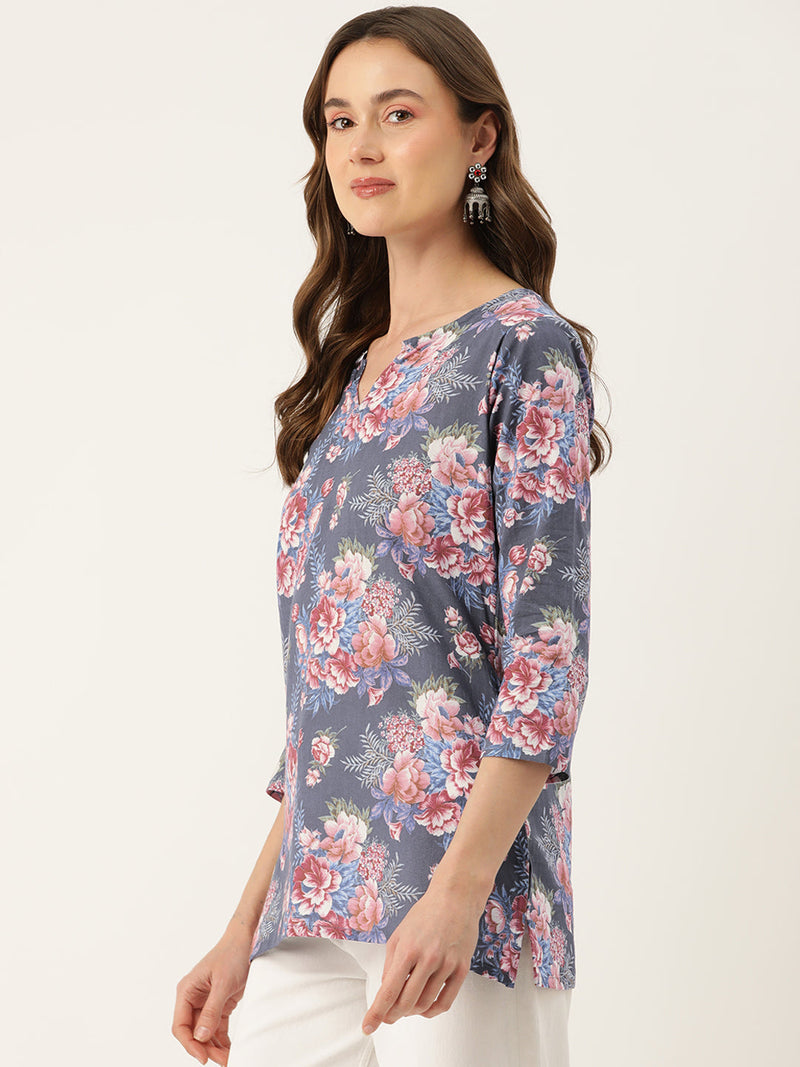 Feranoid Big V-Neck Kurti