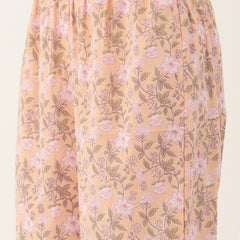 Pink Elegant Collared Co-Ord Set with Frill Detail & Elasticated Pants