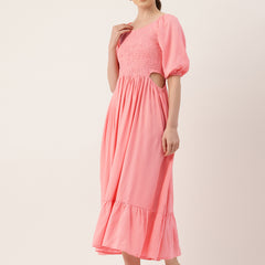 Women’s Floral Print Rayon Flared Dress | Soft & Lightweight | Casual Fit | Sizes XS–XXL