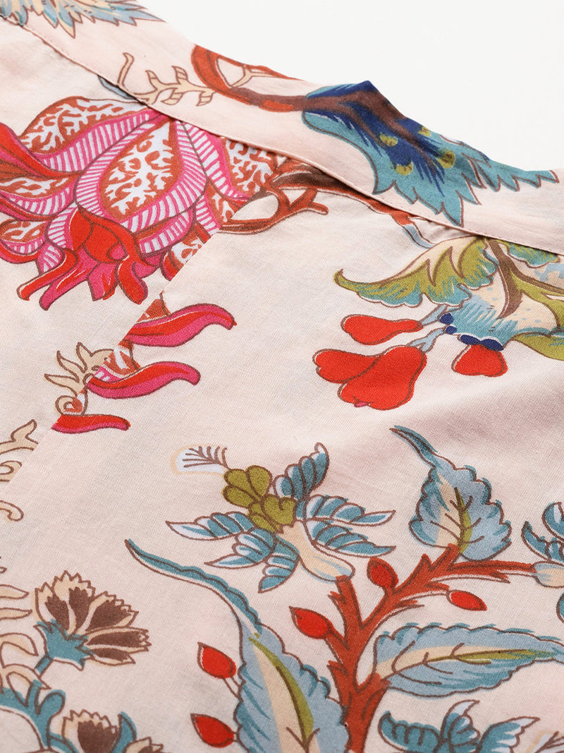 Printed Cotton Kurti & Pant Set – Breezy Prints, Chic Fit