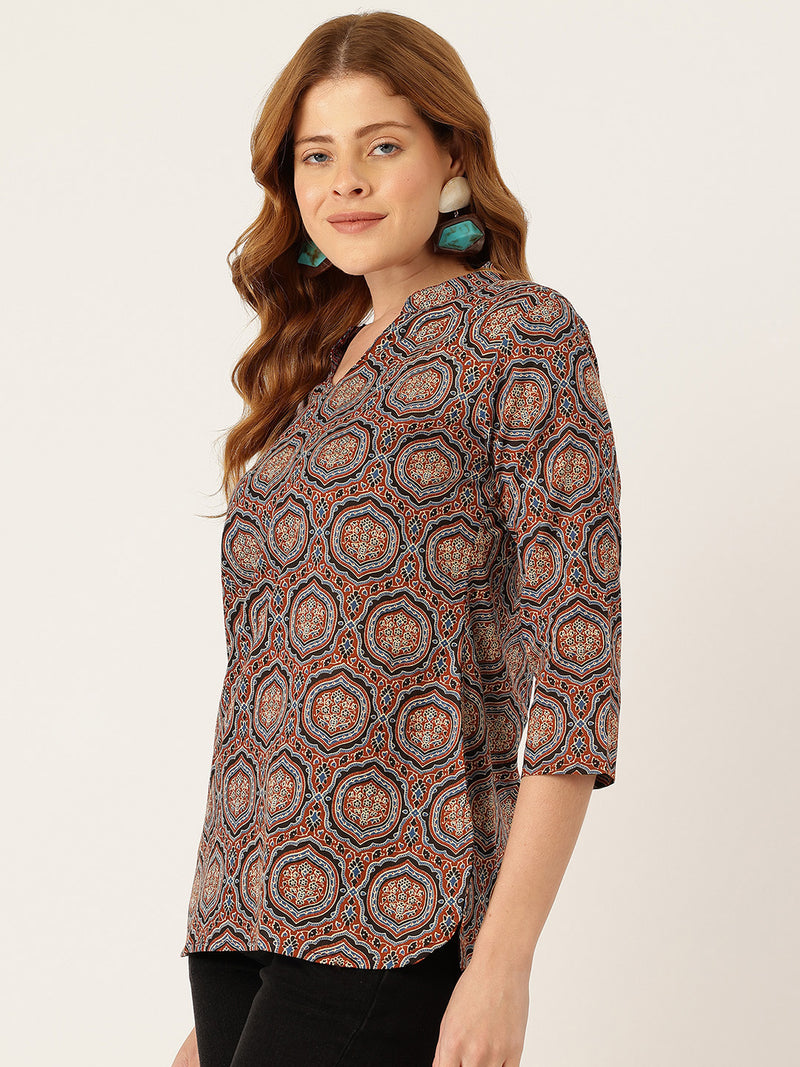Stylish Women’s Printed Kurti – Comfort Meets Elegance|