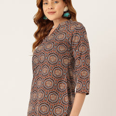 Stylish Women’s Printed Kurti – Comfort Meets Elegance|