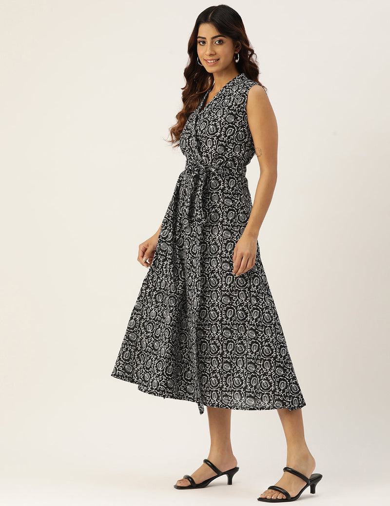 Wrap Around Angrakha Dress