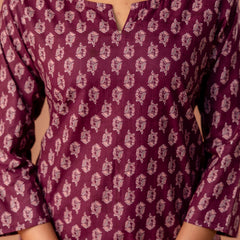Elegant Printed top – Soft Cotton, Everyday Style, Sizes S–XXL.