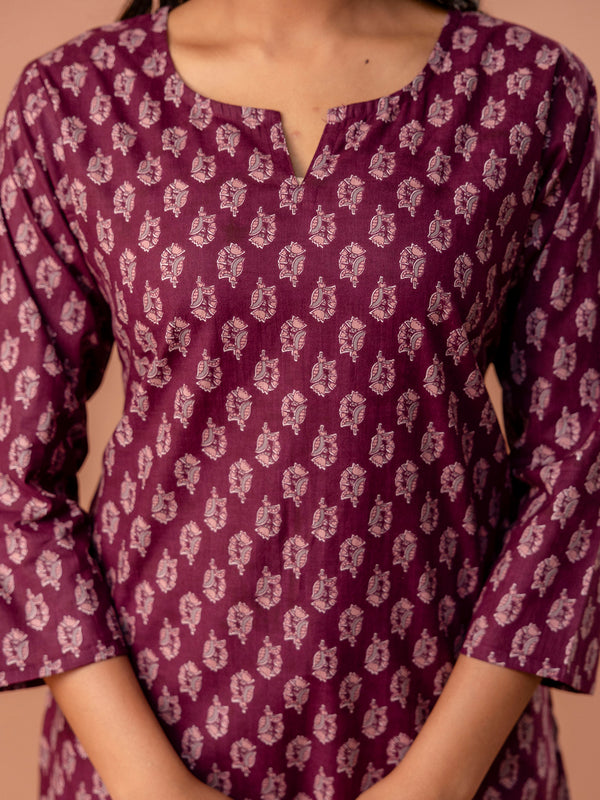 Elegant Printed top – Soft Cotton, Everyday Style, Sizes S–XXL.