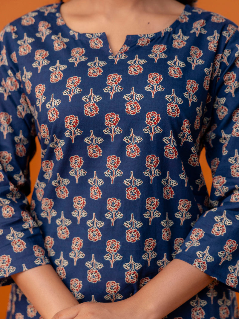 Elegant Printed top – Soft Cotton, Everyday Style, Sizes S–XXL.