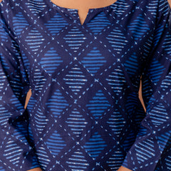 Elegant Printed top – Soft Cotton, Everyday Style, Sizes S–XXL.
