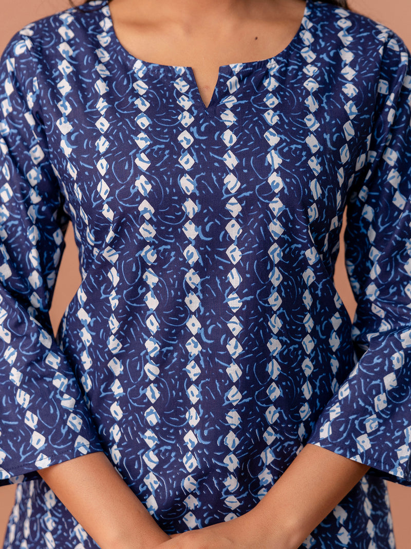 Elegant Printed top – Soft Cotton, Everyday Style, Sizes S–XXL.